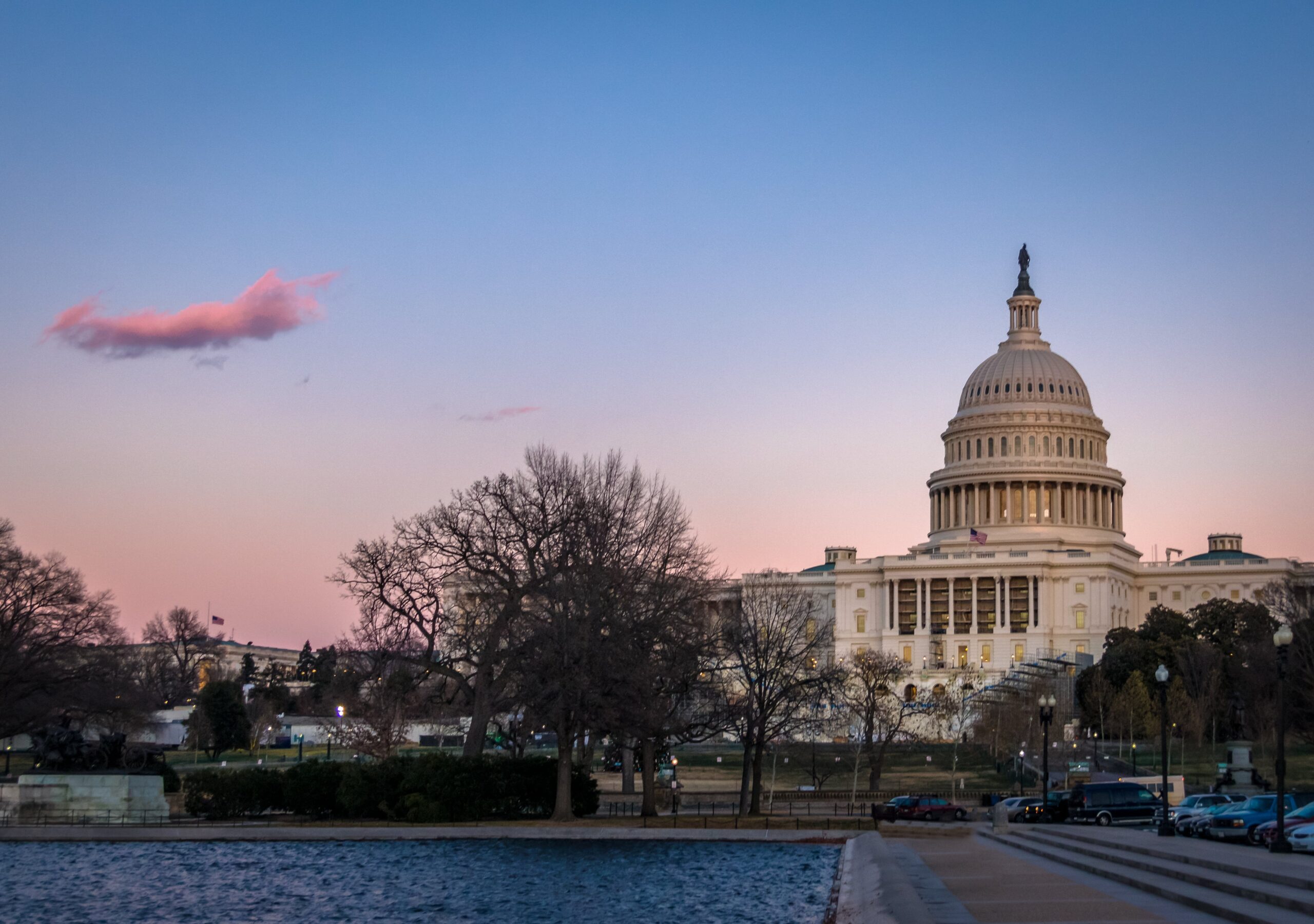 United States Capitol building in Washington, DC