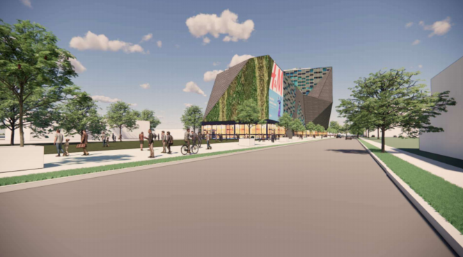 Aldine Business Park Aerial View